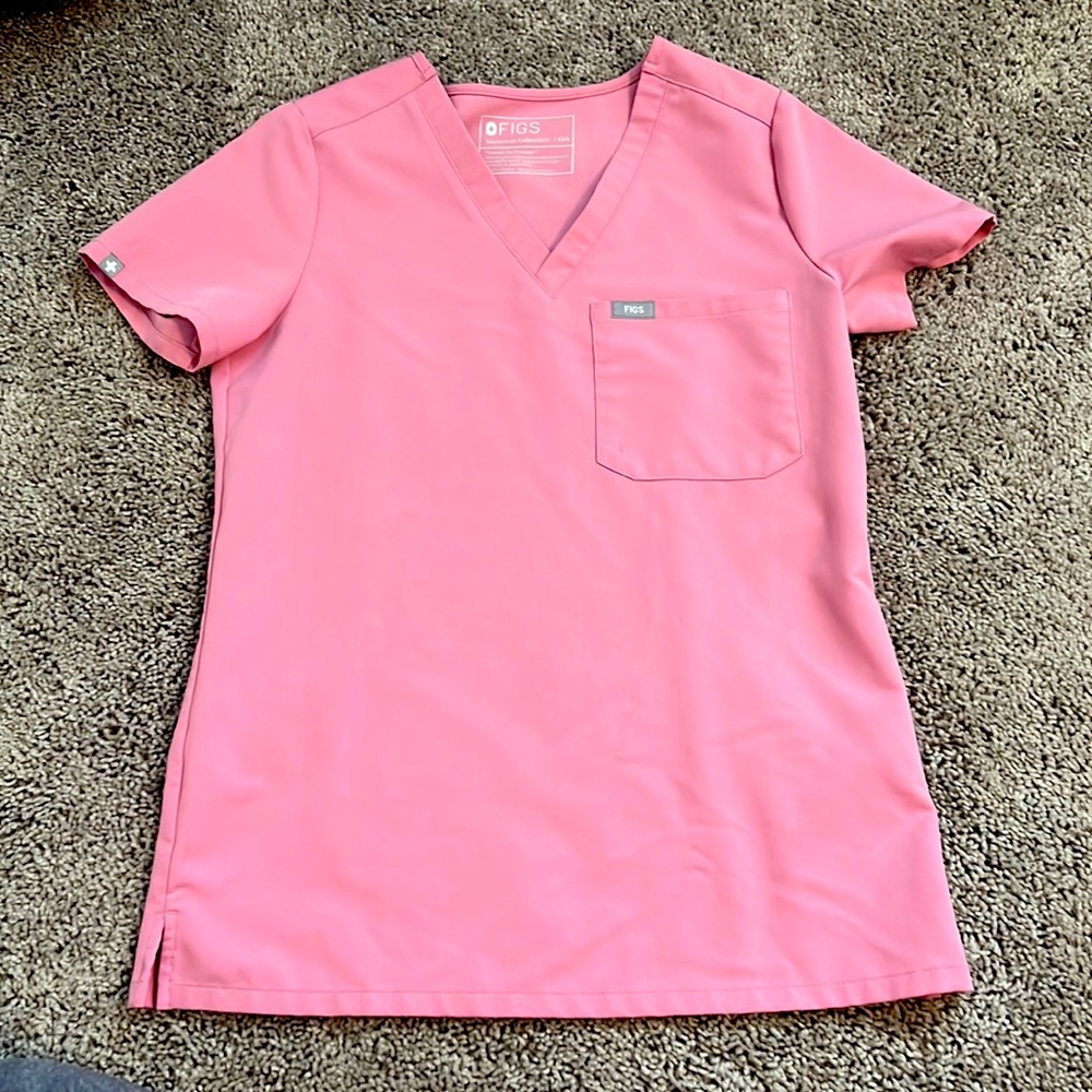 Figs scrub Catarina Pink top- XXS